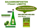 Balsamkomposition -FINEST- Limette 100ml (100 ml)