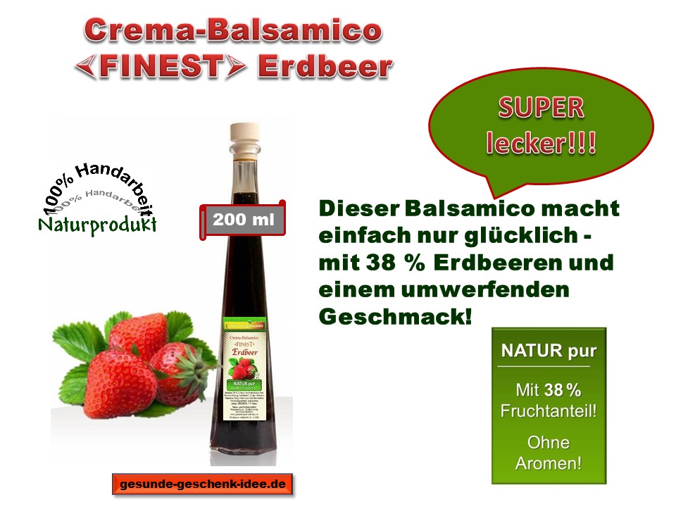 Bild 1 von Crema Balsamico -FINEST- Erdbeer