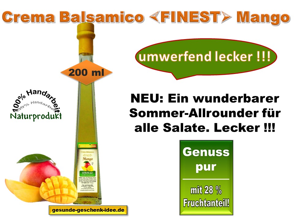 Bild 1 von Crema Balsamico -FINEST- Mango 100 ml