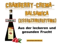 Cranberry-Crema-Balsamica (Essigzubereitung) (100 ml)