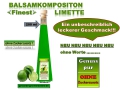 Balsamkomposition -FINEST- Limette 200ml