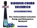 Blaubeer-Crema-Balsamica (Essigzubereitung) 200 ml